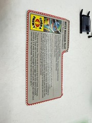 💥RARE 1984 Cobra WATER MOCCASIN 100% Complete Copperhead File Card Blueprint💥