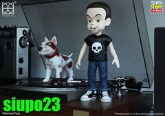 Herocross ~ HVS #023 Disney Toy Story 12″ Sid & 6.5″ Scud Figure
