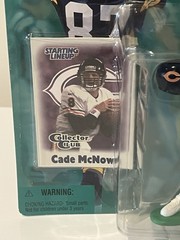 NEW 2000 NFL Starting Lineup Action Figure Cade McNown Chicago Bears