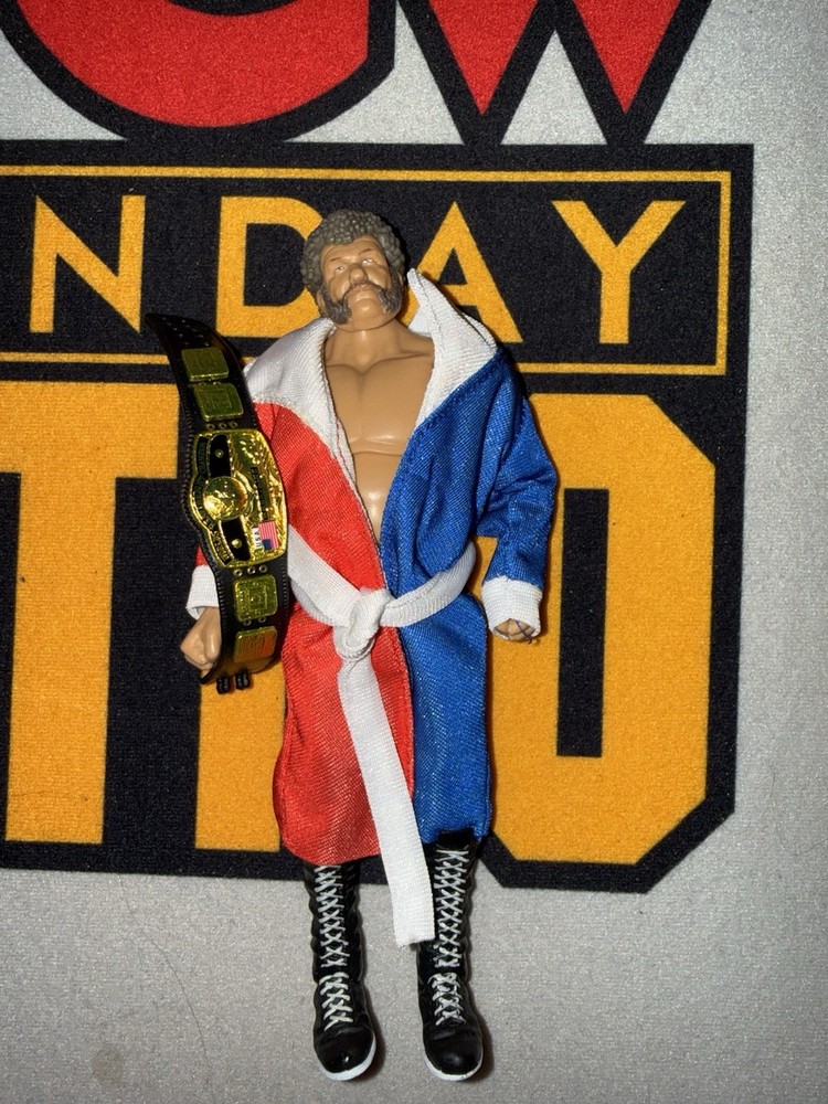 CUSTOM MATTEL NWA ULTIMATE EDITION HARLEY RACE WWF WWE WCW