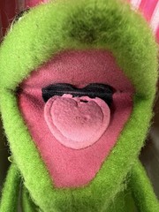 Vtg 1977 Kermit the Frog Fisher Price #850 Jim Henson Muppets Plush W/ Box