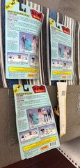 Pee-wee’s Playhouse Herman Lot 4 VTG Toy NEW Cowboy Curtis/Watch/Chairry 80s MOC