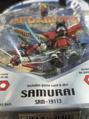 2002 Hasbro Medabots Samurai SAM-19113 Action Figure Robot New Old Stock