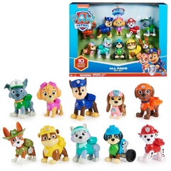 , 10th Anniversary, All Paws On Deck Toy Figures Gift Pack with 10 Collectibl…
