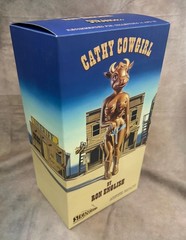 Strangeco Cathy Cowgirl Statuette B/W Ver. Ron English Pop Art NRFB USA Seller
