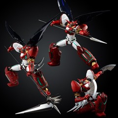 RIOBOT Shin Getter 1 Non-Scale Diecast ABS Painted Action Figure Sentinel Japan