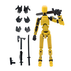13 Joints Figure Articulate Movable Doll DIY Assembly Toy 3D Printed Action Toys