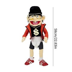 Jeffy Rapper Cosplay Toy Jeffy Hand Puppet Game Stuffed Collectible Fans Gift