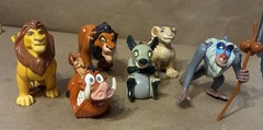 Disney The Lion King Just Play Figure Lot – Adult Simba Nala & More Pvc Toy