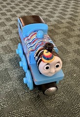 Thomas & Friends Birthday Party Wooden Train Engine Toy 2012