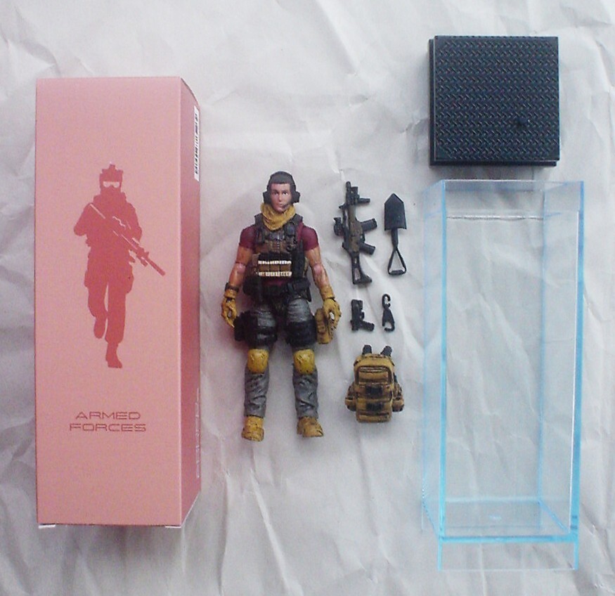 Armed Forces PLA Field Forces Team FIGURE A 1:18 4″ JoyToy military army soldier