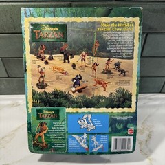 Disney Tarzan Jungle Surfin’ Tarzan Action Figure 1999 Mattel New Sealed Vintage