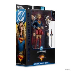 Supergirl and Baby Krypto DC Multiverse Deluxe Theatrical Edition Figure