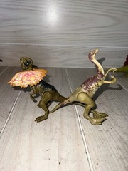 Lot of 8 Jurassic World Dinosaur Figures T Rex Spinosaurus Triceratops