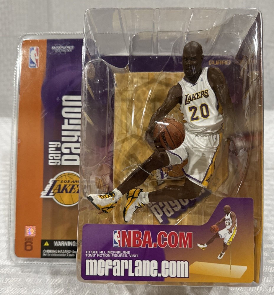 McFarlane 2004 NBA Series 6 Los Angeles Lakers Gary Payton Sports Figure