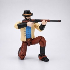 RDR2 Arthur Morgan Action Figure 14cm/5.5in – 1/12 Scale 3D Printed Toy Gift