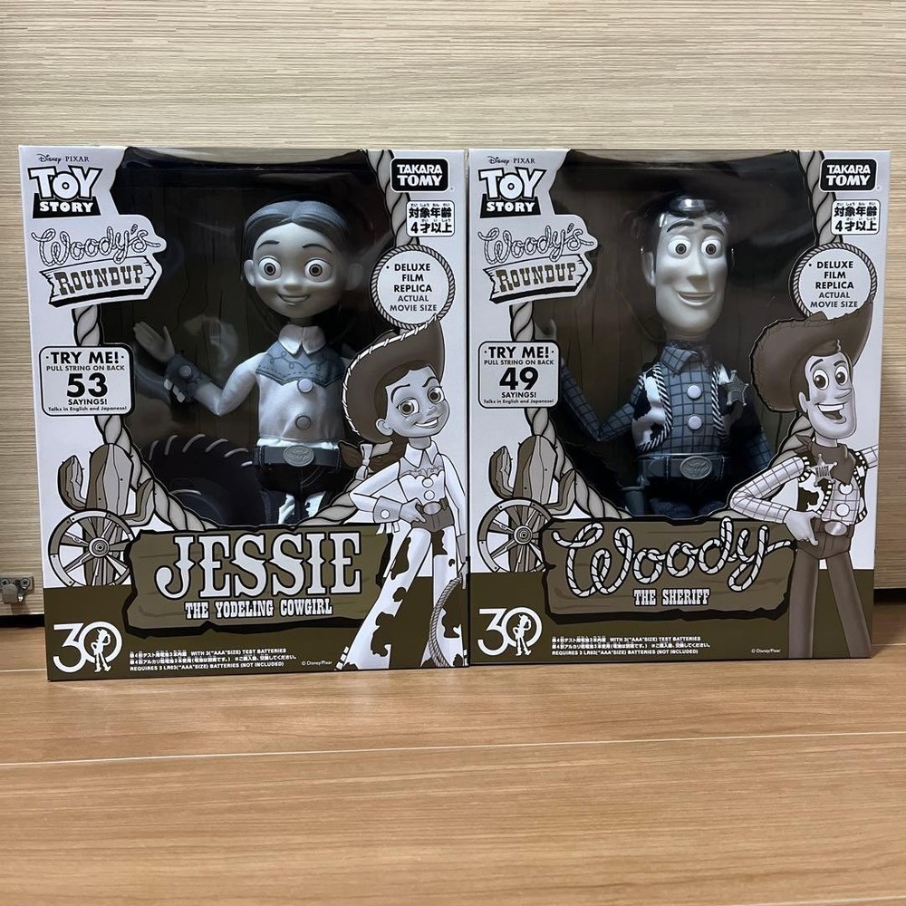 Toy Story 30th Anniversary Real Size Talking Figure Roundup ver. Set of 2 Japan