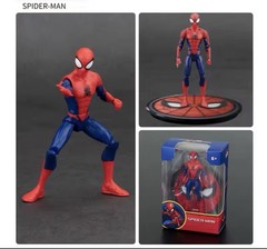 Spider-Man Action Figures Set 4” Venom Green Goblin Doc Ock Miles Gwen 2099 Toy