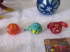 Mixed Lot of 12 Bakugan Mixed Years And Sizes