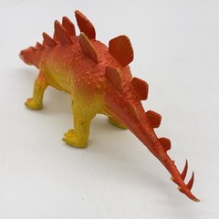 Vintage 1985 IMPERIAL Dinosaur Stegosaurus Rubber Plastic Figure Toy GUC
