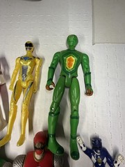 Power Rangers Action Figure Lot MMPR Dino Thunder Ninja Storm Mystic Force 8