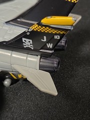 Disney Pixar Planes Bravo Diecast Jet VF-17 Mattel Number 210 Gray/Red