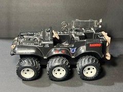 Vintage 1985 Rambo Defender 6×6 Vehicle Coleco Incomplete Force Of Freedom M02