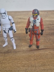 Star Wars 2010’s Figures Lot (6) Chewbacca, Poe,Stormtroopers, Darth Vader. ST5