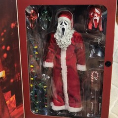 2026 NECA GHOST FACE GHOSTFACE SANTA’S SLAY ULTIMATE ACTION FIGURE – IN HAND
