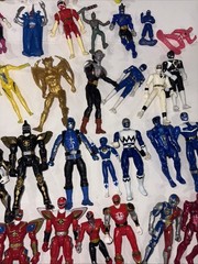 Huge Enormous Lot Bandai Power Rangers Action Figures 1990’s 2000’s Movie Loose
