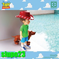 Herocross ~ HVS #058 Disney Toy Story 30cm Andy and 12.5cm Buster Figure