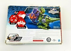 Jurassic World Brawlasaurs Velociraptor vs Allosaurus Figure 2 Pack Open Box