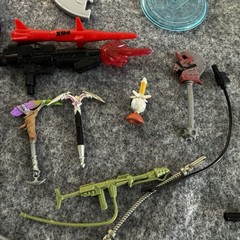 Fortnight Action Figures Weapons Building Set Toy Lot Toy Bundle