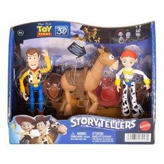 Disney Pixar Storytellers Toy Story Woody, Jessie & Bullseye Posable