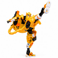 Metal Cardbot W Tachy Transforming Robot Cheetah Sports Car Official Korea Toy