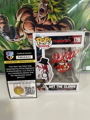Funko Pop Art the Clown #1796 Signed David Howard Thornton – Terrifier – PSA