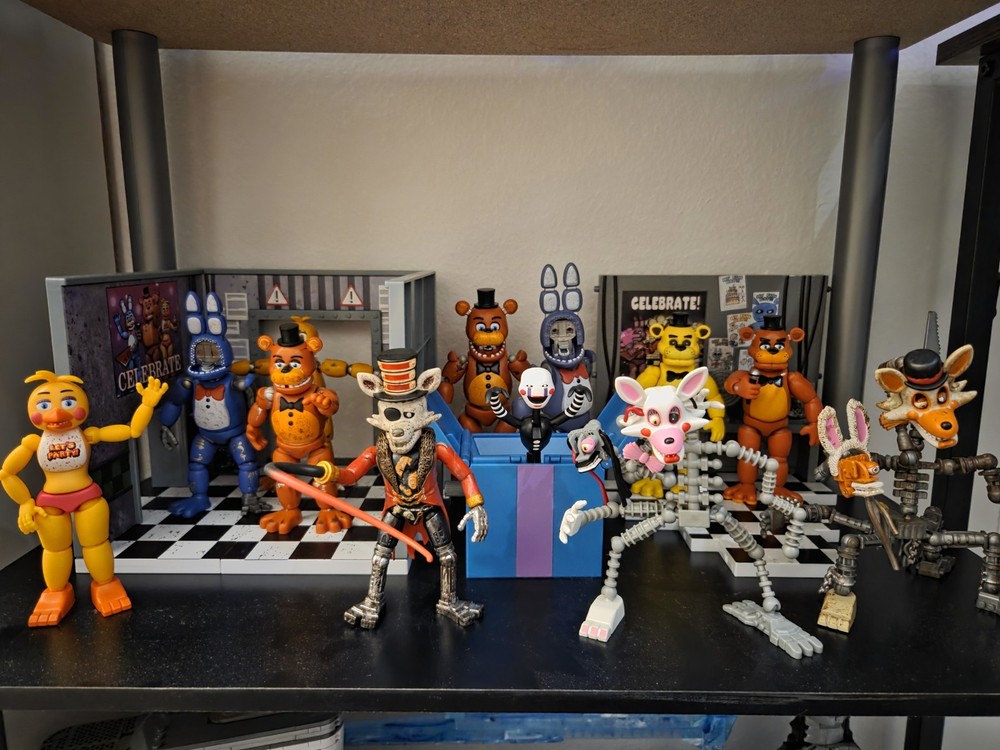 Jazwares Five Nights At Freddy”s Lot ( Endo Series, World Of Fnaf )
