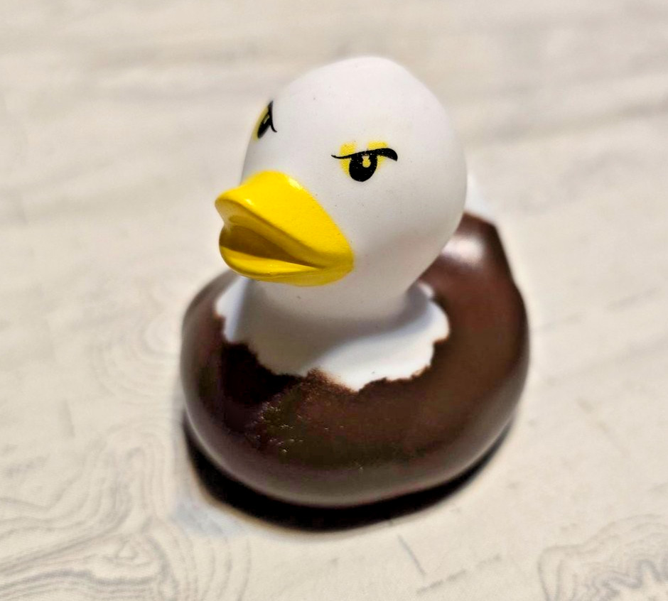 Bald Eagle Rubber Ducky – 2in – Jeep Ducking – FAST US Shipper