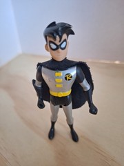 Mattel 2004 The Batman Animated Series Batman, Robin Lot, 2006 Midnight Ninja