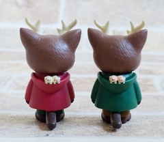 Kaori Hinata Morris The Cat with Antlers VAG Post Office Limited Japan Set B