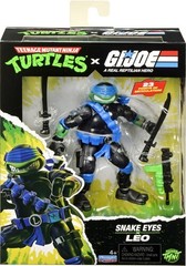 TMNT x G.I. Joe – Snake Eyes x Leo Action Figure PRESALE (SHIPS ON 8/15/26)