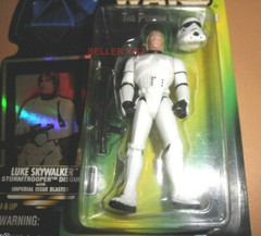 Star Wars LUKE Skywalker Stormtrooper disguise figure POTF2 Mark Hamill toy