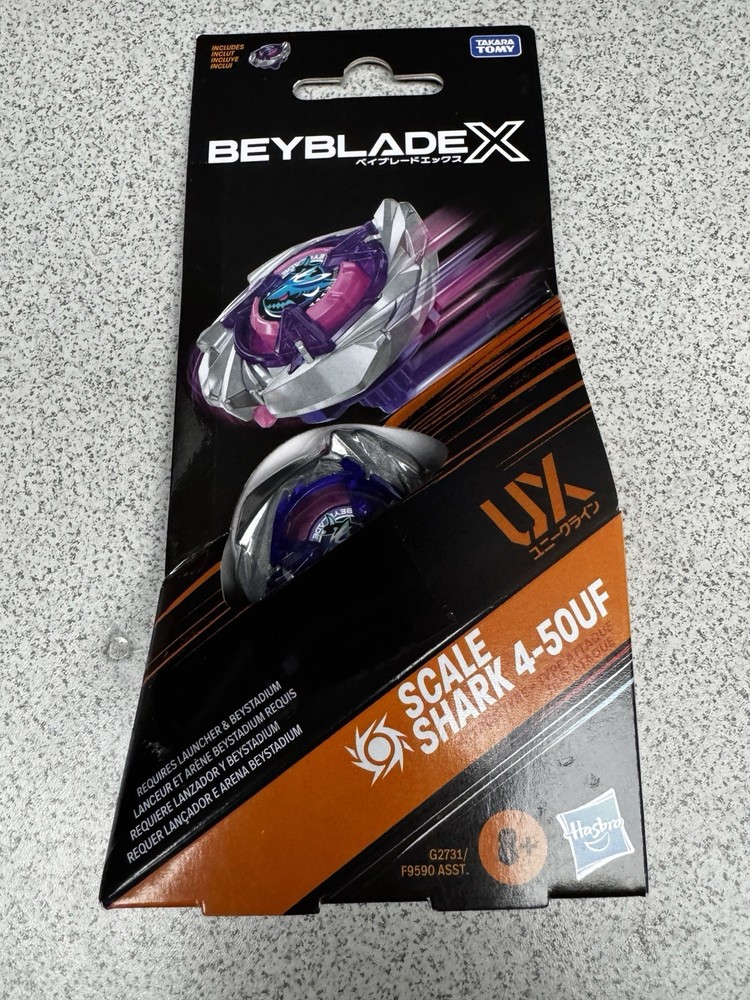 Beyblade X Scale Shark 4-50UF Hasbro – US Seller IN HAND – Ships Free!