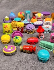 Lot of 55+ Shopkins Various Seasons Mix Rares and Commons