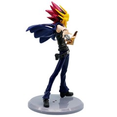 21CM Yu-Gi-Oh Duel Links Yami Yugi Black Magician Girl Mana PVC Figure Toy