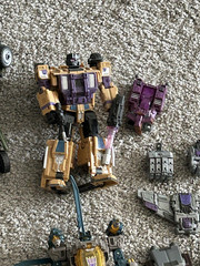 Warbotron WB01-05 3rd Party Bruticus/Combaticons Complete Loose No Box Display