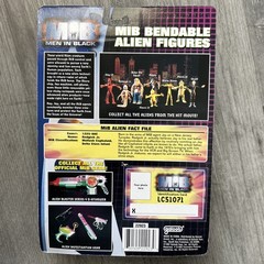 Galoob Men In Black Redgick JR Bendable Alien figure 1997 VTG NEW!