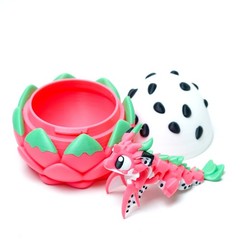 3D Printed Colorful Dragon Egg Model,Articulated Animals Figure,Toys Home Decor