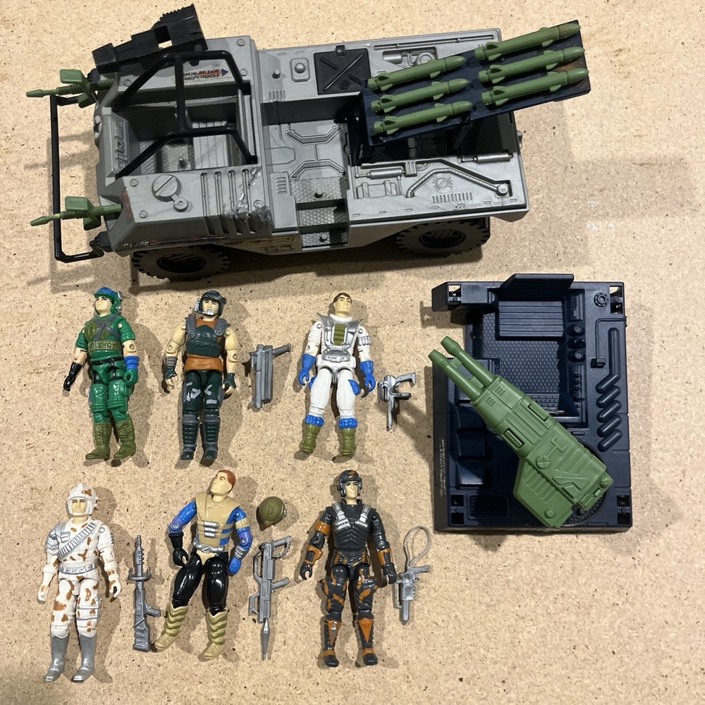 GI Joe BATTLE FORCE 2000 LOT Eliminator BLASTER BLOCKER DODGER MAVERICK MORE