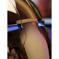 US!! Iron Man MK5 1:1 Helmet AUTOKING Wearable Voice-control Golden Mask Cosplay